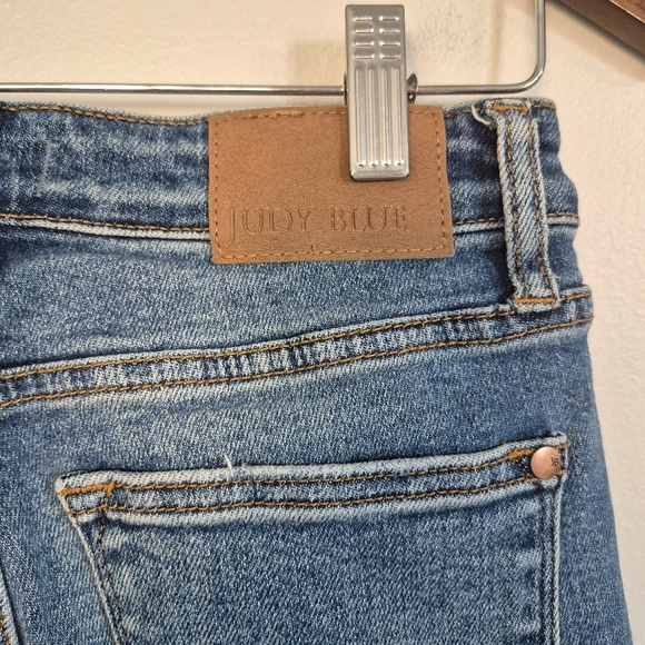 Judy Blue Delaney Straight Fit Stretch Denim Jeans Size 26 - Picture 10 of 12